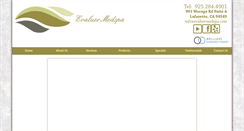 Desktop Screenshot of evaluermedspa.com